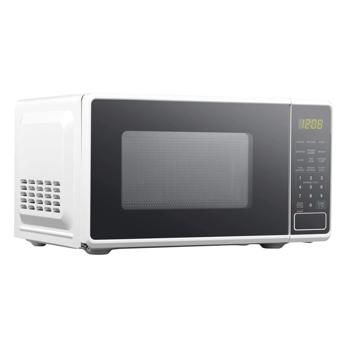 Mainstays 0.7 cu. ft. Countertop Microwave Oven, 700 Watts, White, New