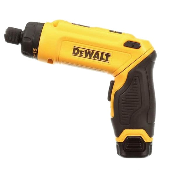 8V MAX Cordless Gyroscopic Screwdriver with Adjustable Handle, (2) 1.0Ah Batteries, Charger, and Bag