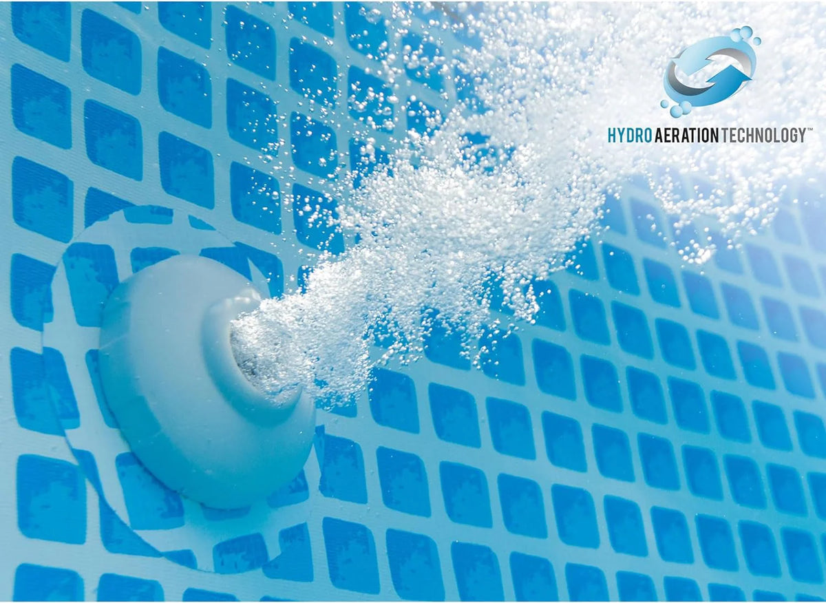 Intex Krystal Clear 16 Inch 3,000 GPH Above-Ground Pool Sand Filter Pump - 26651EG