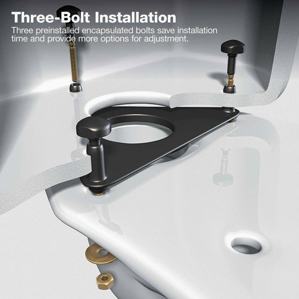 Extra Tall Highline Arc Complete Solution 2-piece 1.28 GPF Single Flush Elongated Toilet in White (Seat Included) 78305-0