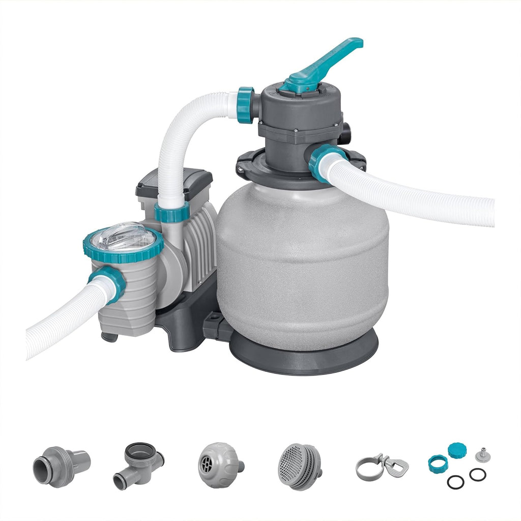 Sand Filter Pump 2,200 GPH For Above-Ground Pools