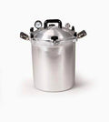 All American 930 Canner Pressure Cooker, 30 qt, Silver