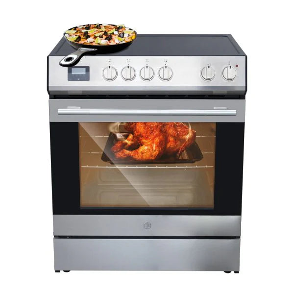 Front Control Electric Range - 5.0 cu. ft., 5 Elements, 240V, Stainless Steel