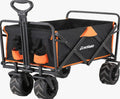 Heavy Duty 350 lb Capacity Foldable Wagon with Large Wheels