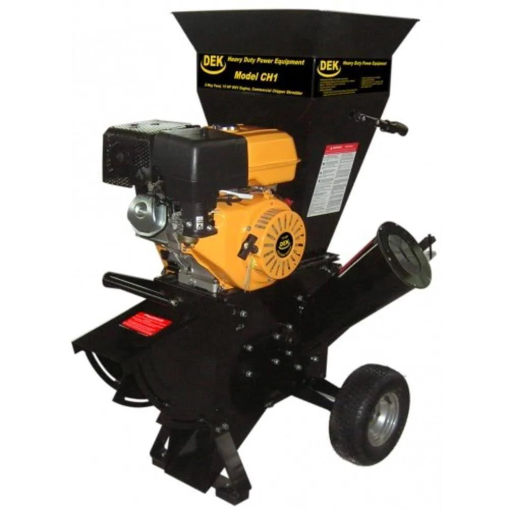 Gas Powered Self-Feeding Chipper Shredder With Trailer Hitch - 4 in., 15 420cc