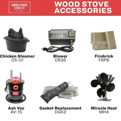 Logwood 900 Sq. Ft. EPA Exempt Cast Iron Stove