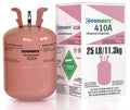 R410A 25lb Cylinder Refrigerant for HVAC Systems - Non-Toxic, Non-Flammable, A1 Safety