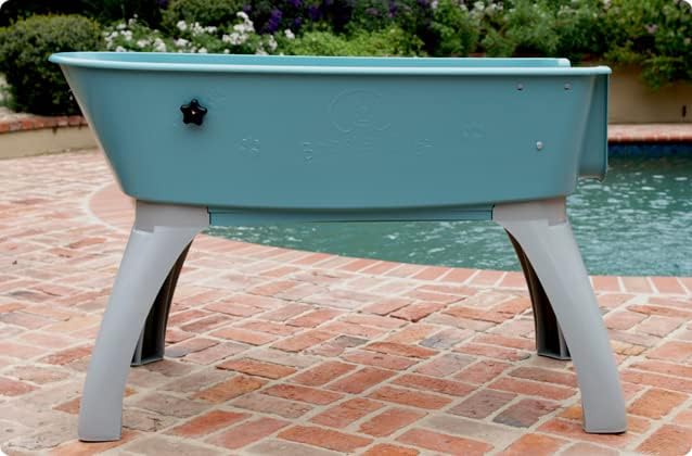 Booster Bath Elevated Dog Bathing Tub, X-Large, Blue - XLarge