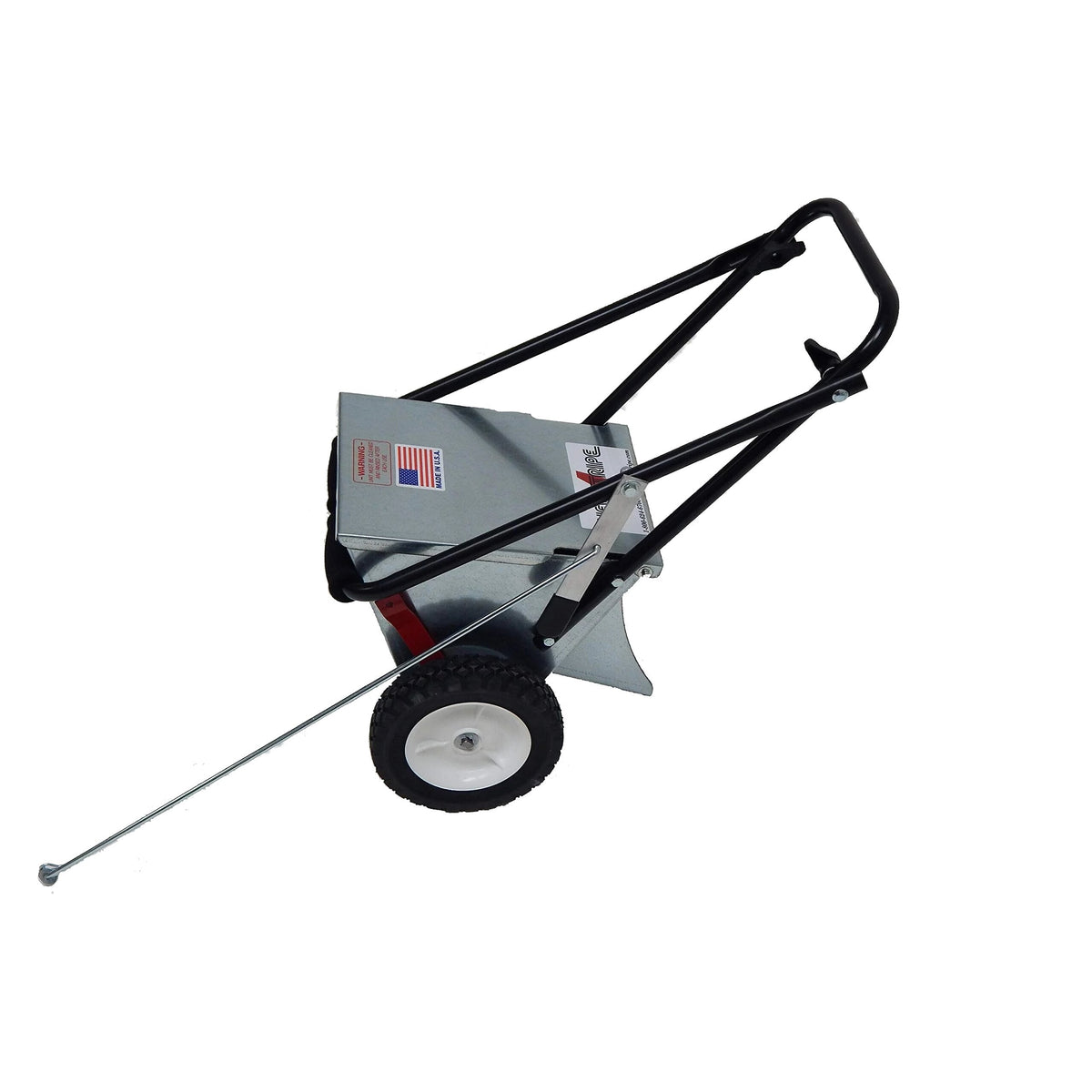 Newstripe NewLiner HD 50 lb Heavy Duty Dry Line Marker (Part #10001744) | Precision 2" or 4" Lines | Galvanized Steel | 10" Pneumatic Tires | For Baseball, Tracks &amp; Events | Made in USA
