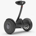 Smart Self Balancing Electric Scooter with LED light, Portable and Powerful, White and Black