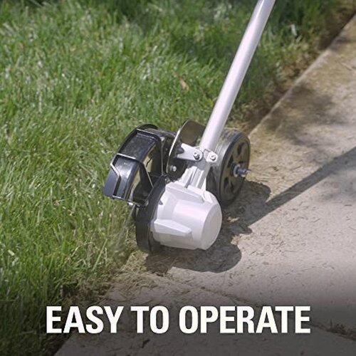 Greenworks 40V Brushless Edger 8", 4.0Ah Battery &amp; Charger Included, Lightweight &amp; Quiet
