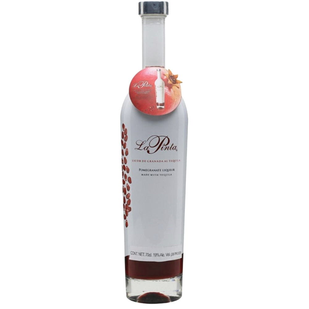 La Pinta Pomegranate Tequila Liqueur 750ml - Clase Azul Silver, Sweet &amp; Tart Flavor