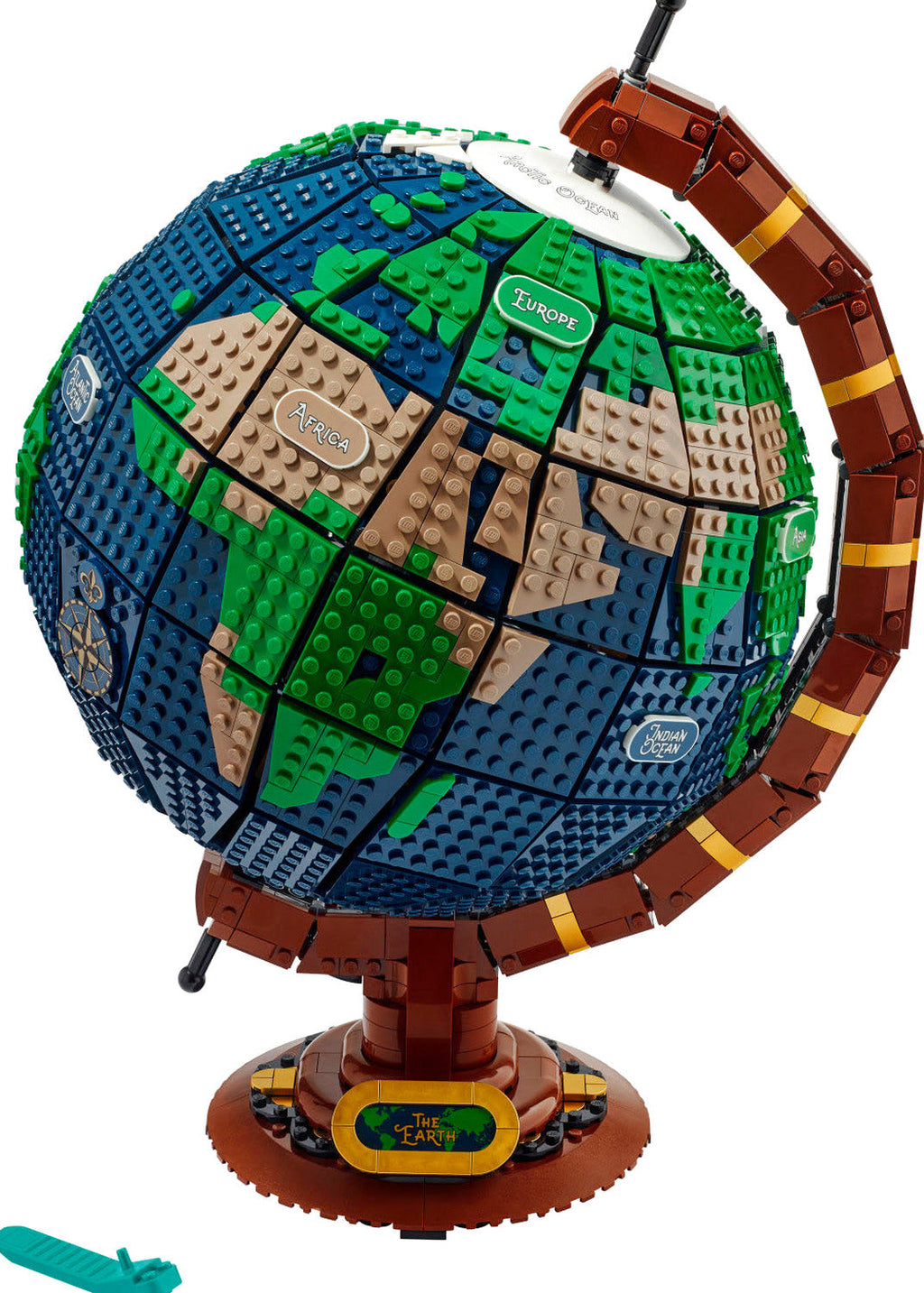 LEGO Ideas The Globe 21332 Toy Building Kit, 2585 Pieces, Creative Educational Model