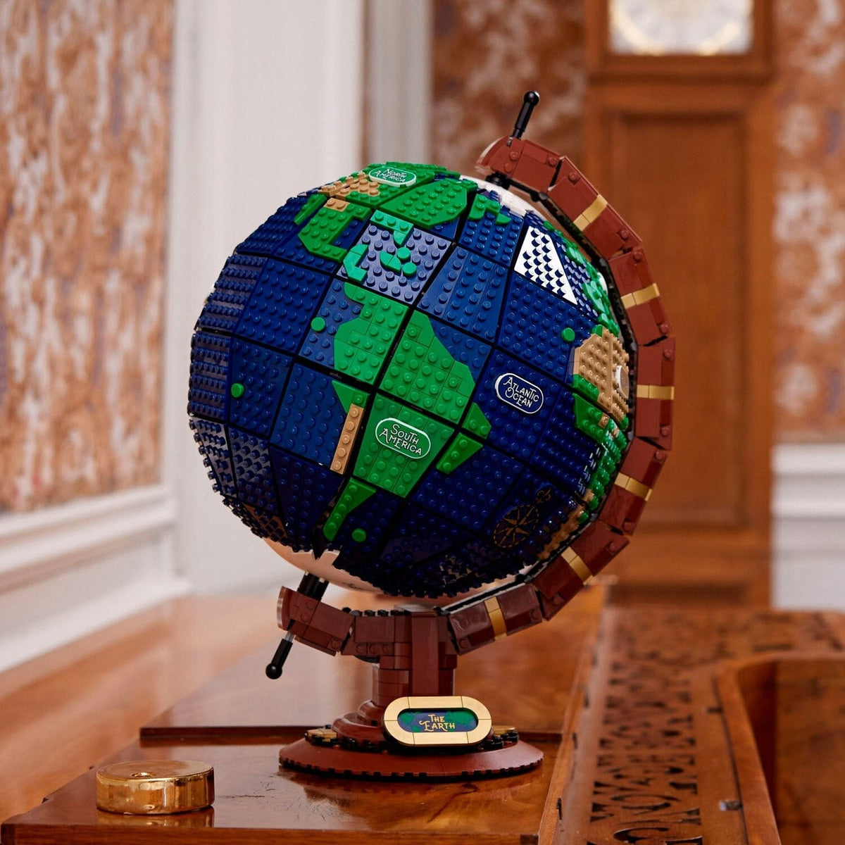 LEGO Ideas The Globe 21332 Toy Building Kit, 2585 Pieces, Creative Educational Model