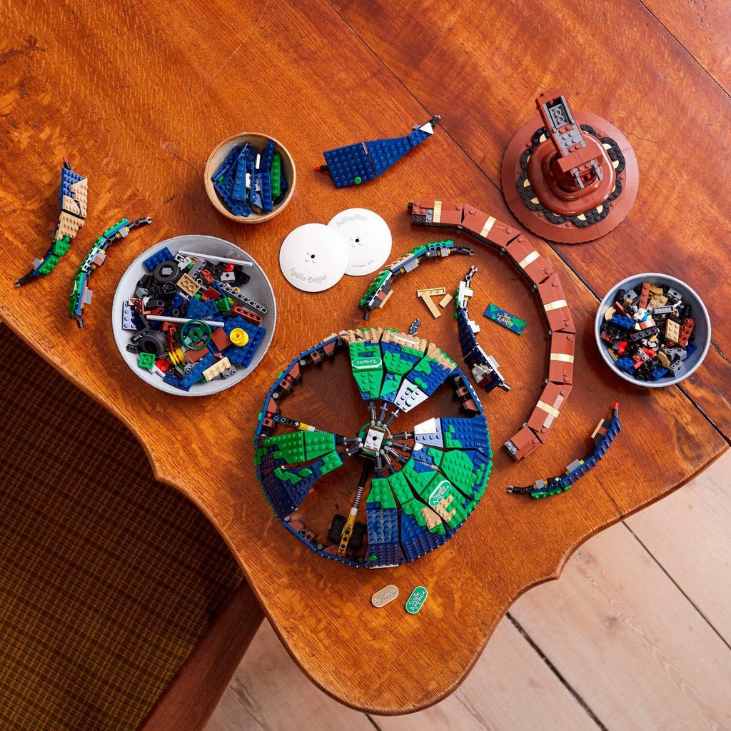 LEGO Ideas The Globe 21332 Toy Building Kit, 2585 Pieces, Creative Educational Model