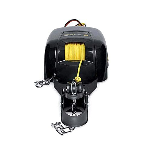 Minn Kota Deckhand 40 Electric Anchor Winch - 40 lb Capacity, Includes 100 ft Nylon Rope, Horizontal Davit
