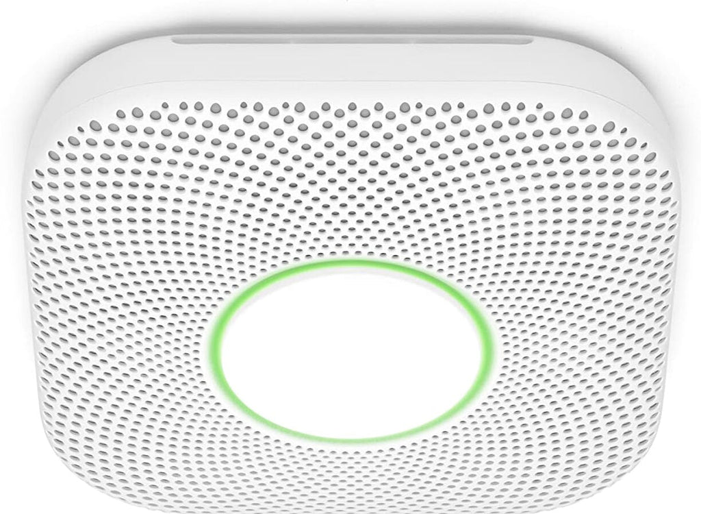 Nest Protect Battery Operated Smoke and Carbon Monoxide Detector, White