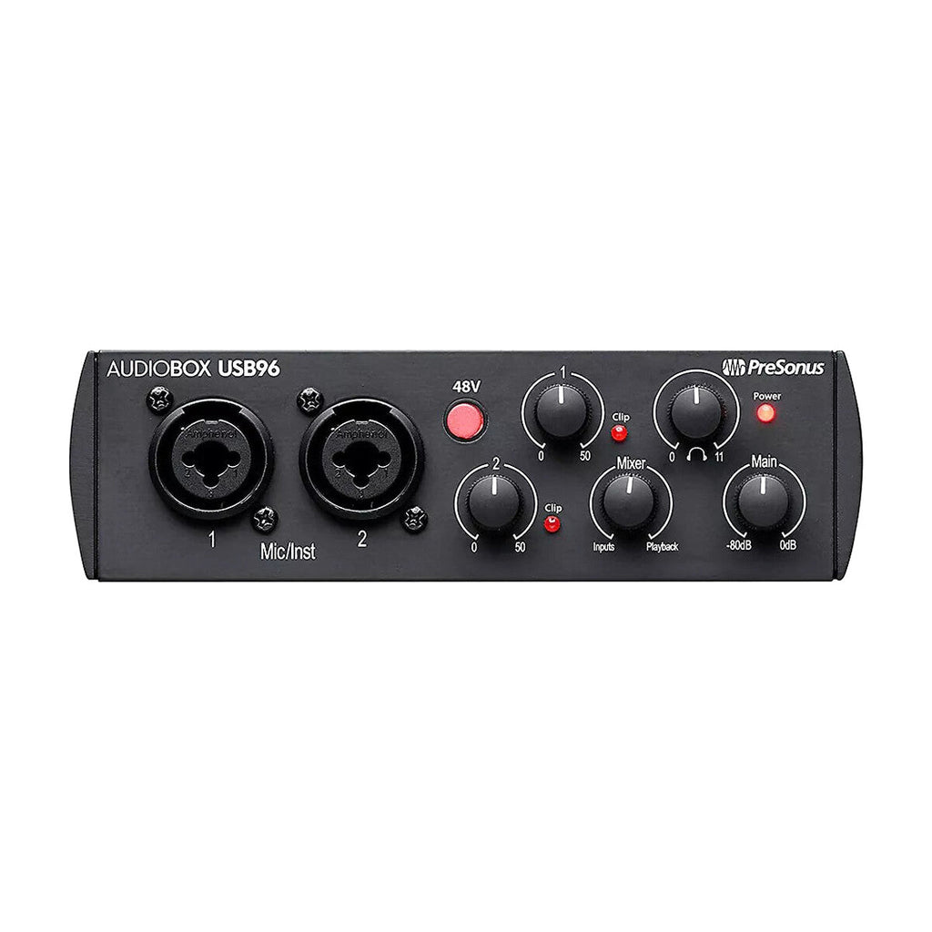 PreSonus AudioBox Studio Ultimate Bundle 25th Anniversary Edition with USB Interface, Studio Monitors, Headphones, Microphone &amp; Software
