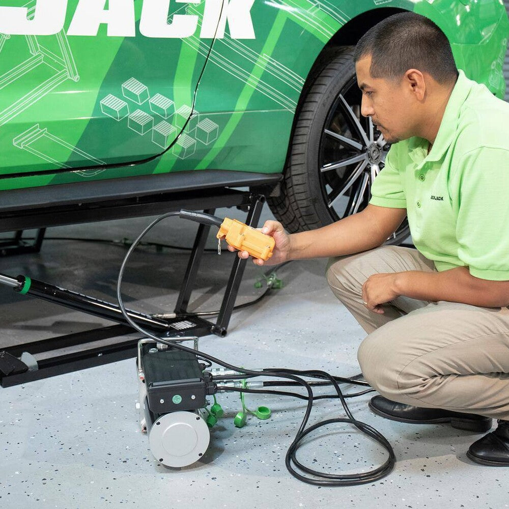 QuickJack 7000TL Portable Car Lift for Trucks &amp; SUVs, 7000 lbs Capacity, 27" Lift Height, Automatic Safety Locks