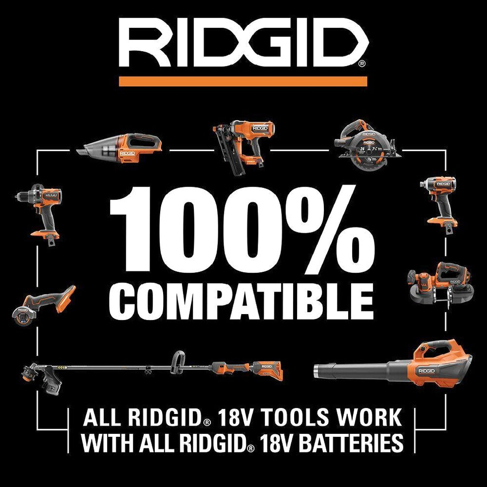 RIDGID 18V Brushless Cordless Nailer Combo Kit with Brad &amp; Finish Nailers, Battery &amp; Charger