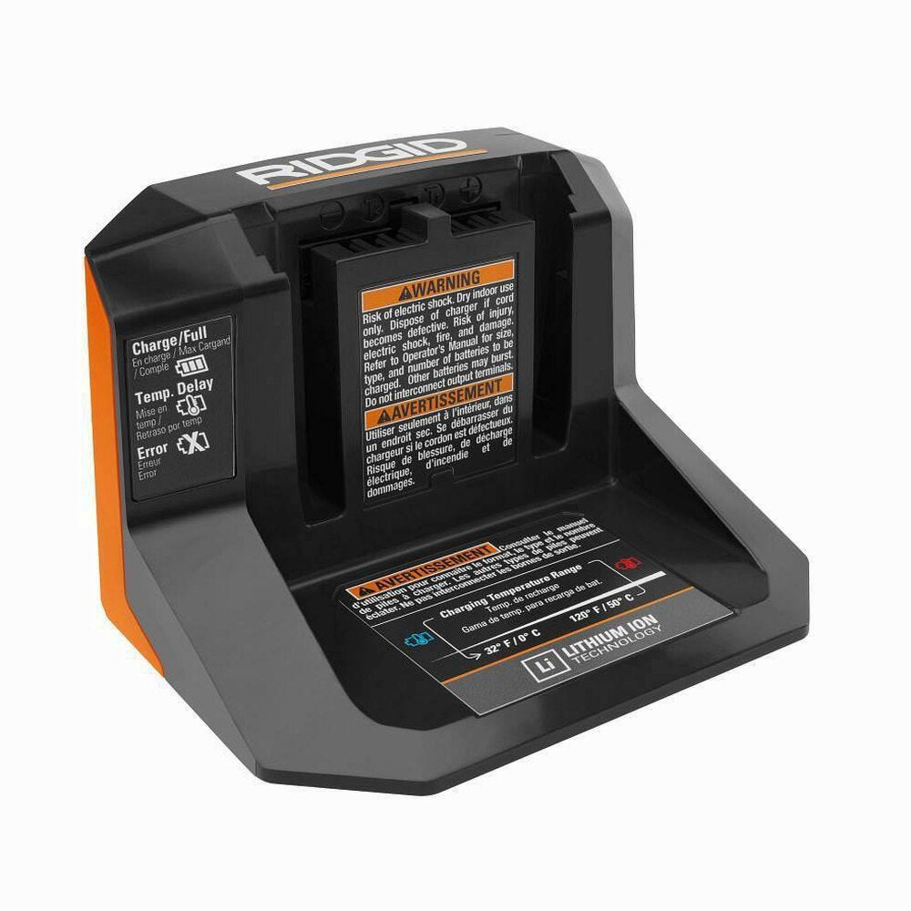RIDGID 18V Brushless Cordless Nailer Combo Kit with Brad &amp; Finish Nailers, Battery &amp; Charger