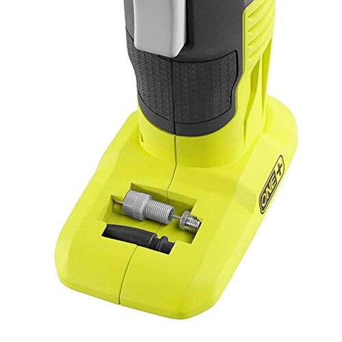 RYOBI ONE+ Cordless Air Inflator with Digital Gauge, 18V Lithium-Ion Battery, Portable Tire Pump