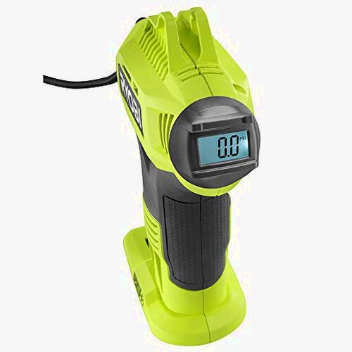 RYOBI ONE+ Cordless High Pressure Inflator with Digital Gauge &amp; Battery