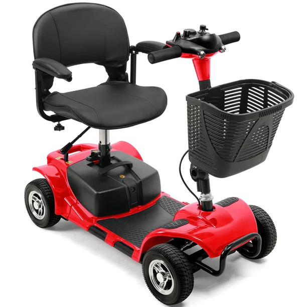 UltraLite Model A898 4-Wheel Mobility Scooter, Portable &amp; Lightweight, 14-Mile Range