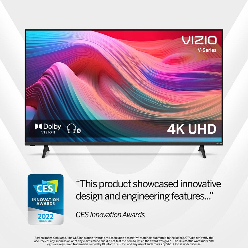 VIZIO 50" V-Series 4K UHD LED Smart TV with Dolby Vision, HDR10, Full Array Backlight, IQ Active Processor, V-Gaming Engine