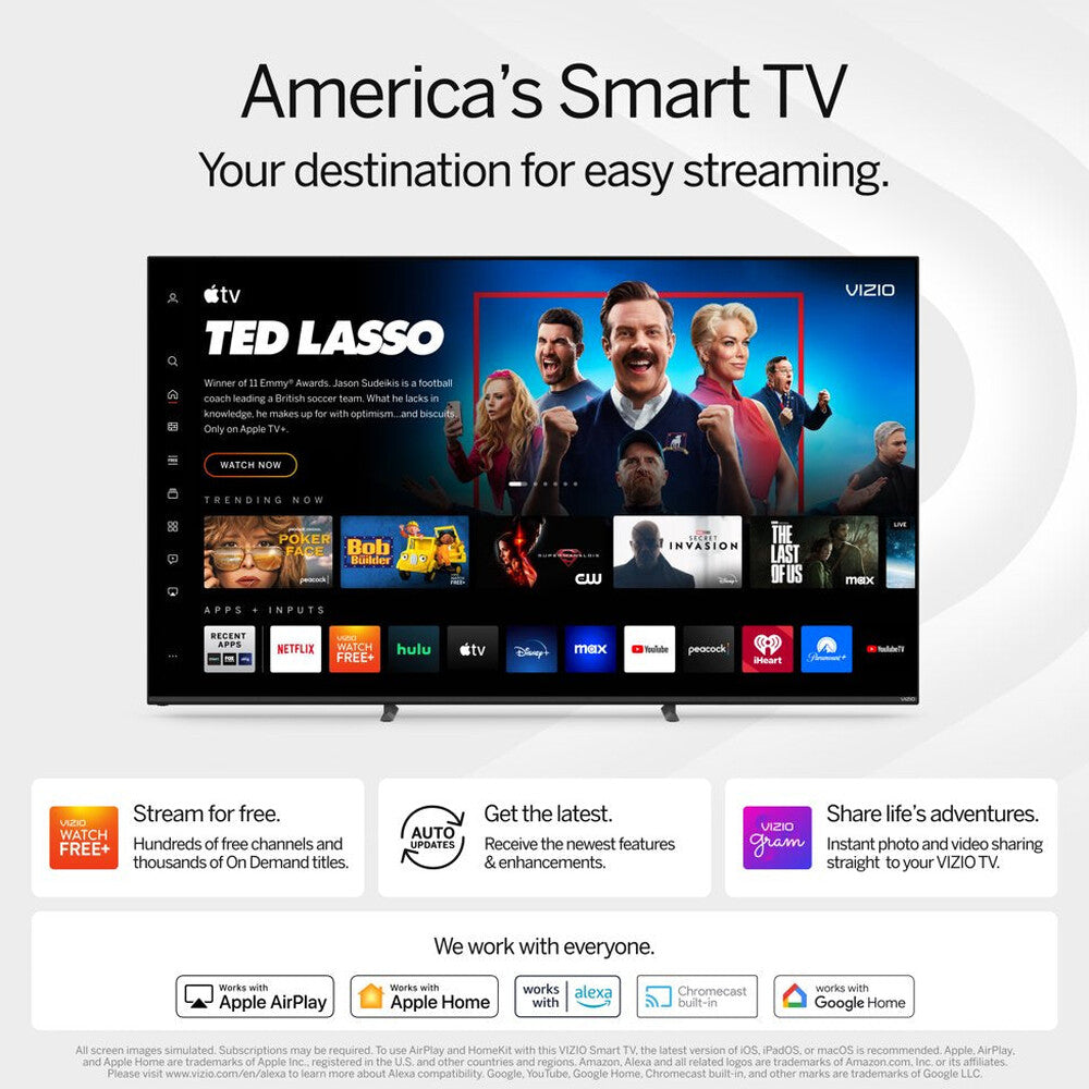 VIZIO 50" V-Series 4K UHD LED Smart TV with Dolby Vision, HDR10, Full Array Backlight, IQ Active Processor, V-Gaming Engine