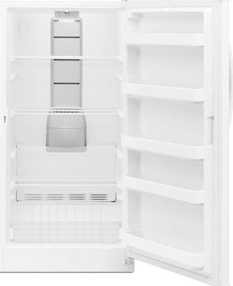Whirlpool 15.7 Cu. Ft. Frost-Free Upright Freezer with Electronic Controls, White