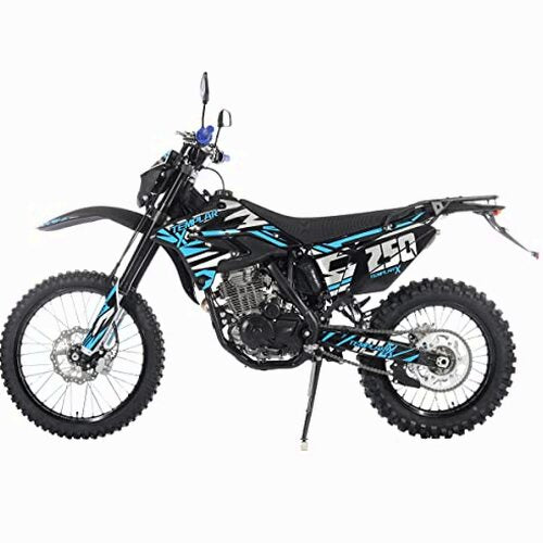 X-PRO Templar X 250cc Dirt Bike, Zongshen Engine, 6-Speed Manual, Adjustable Forks, LED Lights, Alloy Wheels