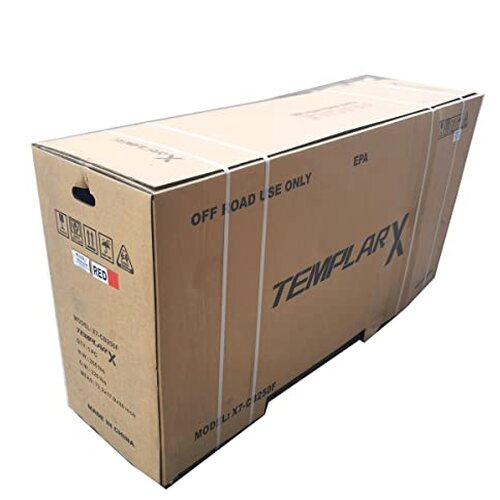 X-PRO Templar X 250cc Dirt Bike, Zongshen Engine, 6-Speed Manual, Adjustable Forks, LED Lights, Alloy Wheels
