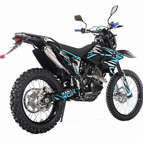 X-PRO Templar X 250cc Dirt Bike, Zongshen Engine, 6-Speed Manual, Adjustable Forks, LED Lights, Alloy Wheels