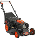 YARDMAX 22" Gas Self-Propelled Lawn Mower, 201cc, 6-Speed CVT, High Wheel RWD, 3-in-1, Black
