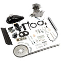 Zimtown 80cc 2-Stroke Engine Bike Motor Kit for 26" Bicycles, Silver White